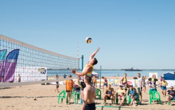 В конце июля в Архангельске пройдёт 10-й Фестиваль пляжного волейбола, приуроченный к Дню строителя